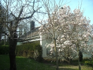 Jardin abrité, terrasse plein sud